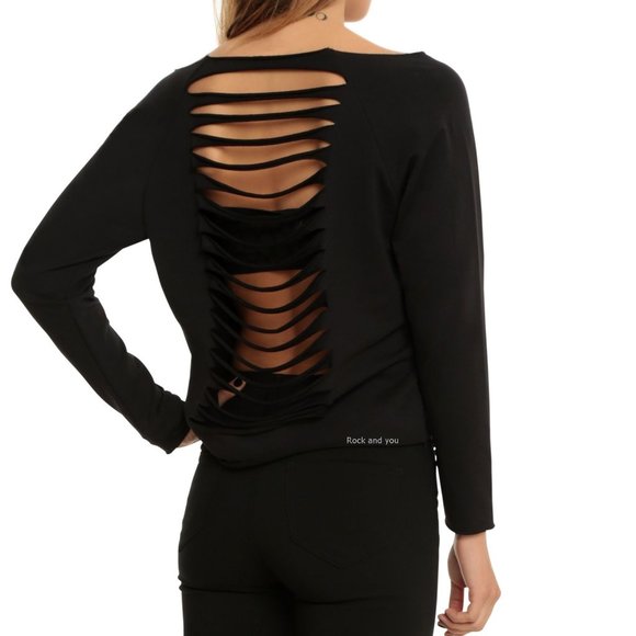 Motley Crue Too Fast For Love metal rock Official Slash l/s Top XL NWT - Picture 3 of 3